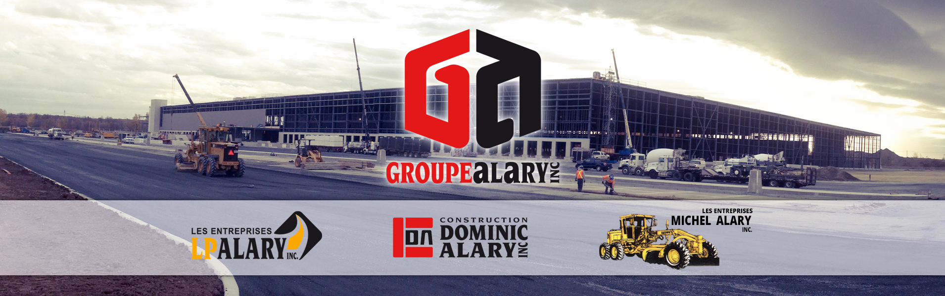 Groupe Alary | Les entreprises LP Alary, Construction Dominic Alary, Les entreprises Michel Alary