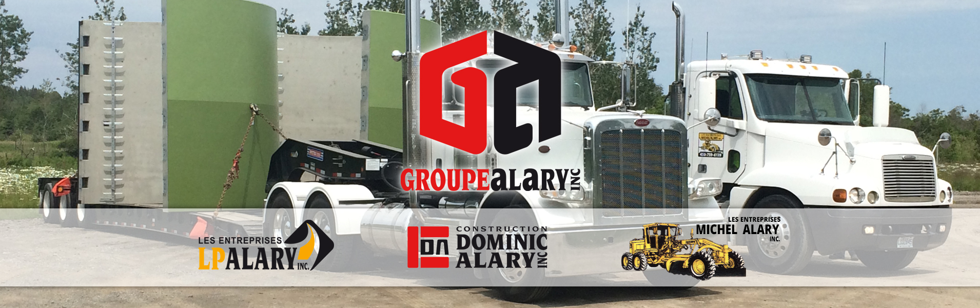 Groupe Alary | Les entreprises LP Alary, Construction Dominic Alary, Les entreprises Michel Alary